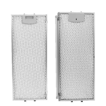 Siemens Metall-Fettfilter Set 434105 + 434107 (2St.) | Vorder- & Rückseite | 455x188x6 mm & 405x209x8 mm