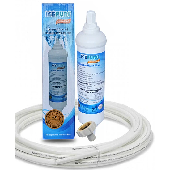 Icepure Wasserfilter geeignet für LG 3219JA3001E (inkl. Schlauch & Hahnnippel) (Set)