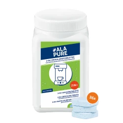Alapure 2 in 1 Entkalkungstabletten geeignet für Jura 70751 (36 Stück)