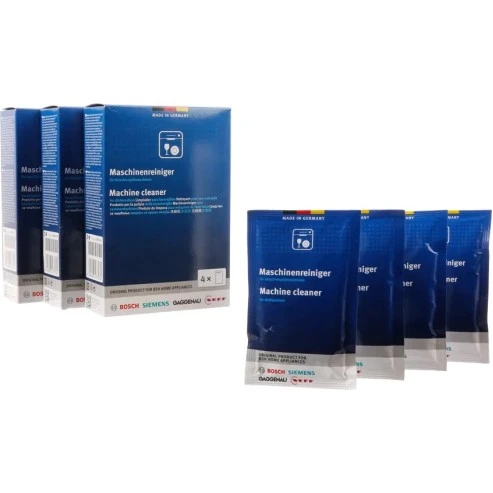 Alapure Maschinenreiniger für Geschirrspüler geeignet für Bosch 00312485 - 12x50g