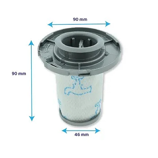 Alapure Separation Filter geeignet für Rowenta X-Force Flex / ZR009007