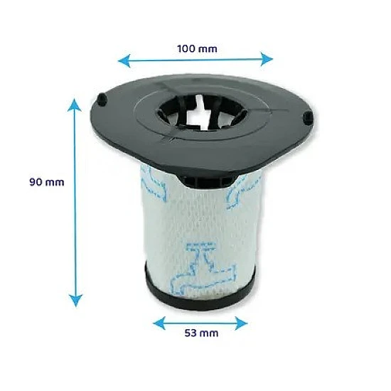 Alapure Schaumstofffilter passend für Rowenta Air Force All-in-One / ZR009002