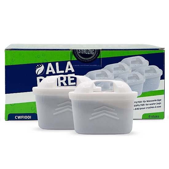 Alapure Wasserfilter geeignet für Tassimo 463675 (6-Pack)