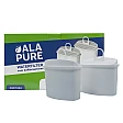 Alapure Wasserfilter geeignet für Braun KWF2 (2 Stck.) Alapure Wasserfilter geeignet für Braun KWF2 (2 Stck.)