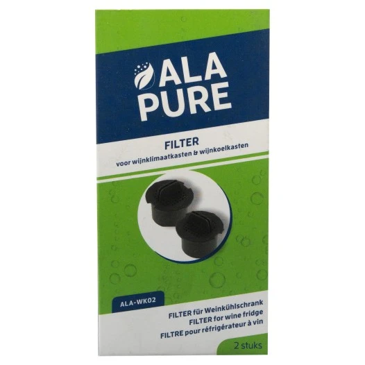 Alapure Weinklimaschrank Filter geeignet für Liebherr FreshAir 9447050