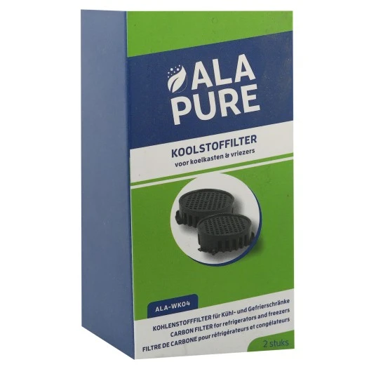 Alapure Weinklimakühlschrank Aktivkohlefilter geeignet für Liebherr Fresh Air 9881116 / 909634200