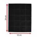 Alapure HFK290 Aktivkohlefilter passend für DeDietrich 74X9552 (2St.)