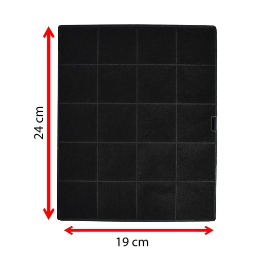 Alapure HFK290 Aktivkohlefilter passend für DeDietrich 74X9552 (2St.)