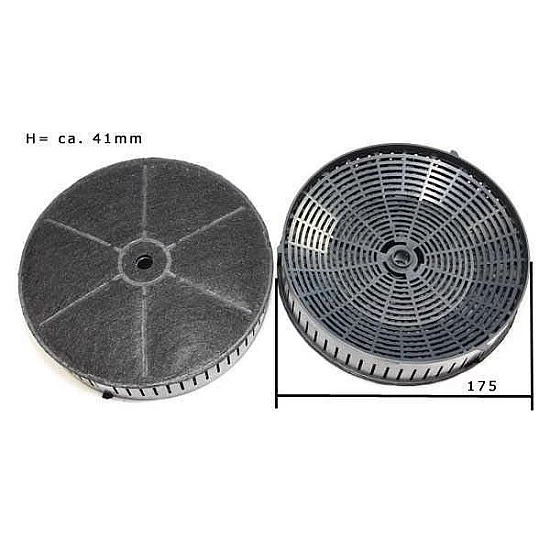 Atag-Kohlefilter ACC924 (2 Stück)