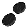 Alapure Aktivkohlefilter geeignet für Juno MCFE12 / Mod.47 50292969008 (2 Stück)