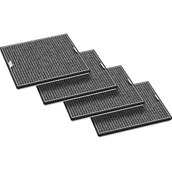 Alapure HFK4570 Kompatibel mit Miele Kohlefilter DKF17-P / 7932330