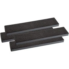 Alapure HFK3955 Passend für Miele Kohlefilter DKF21-1 / 9720600 (4 Stück)