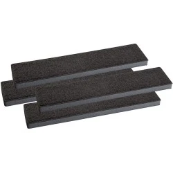 Alapure HFK3955 Passend für Miele Kohlefilter DKF21-1 / 9720600 (4 Stück)