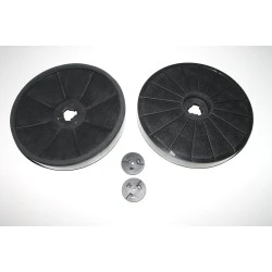 Alapure HFK49655 Kompatibel mit Miele Kohlefilter DKF7-1 / 4965503 (2 Stück)