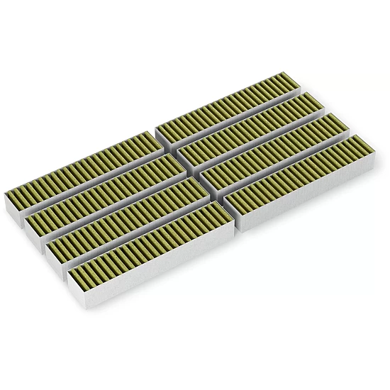 Alapure CleanAir Plus Aktivkohlefilter geeignet für Bosch 17005507 / LZ21WWB16 (8 St) Alapure CleanAir Plus Aktivkohlefilter geeignet für Bosch 17005507 / LZ21WWB16 (8 St)