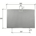 Elica Metallfilter GF08KA 565x380x9mm