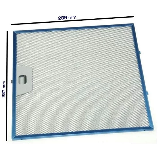 Alapure Metallfilter geeignet für Faber 1330063586 288x282x7mm Alapure Metallfilter geeignet für Faber 1330063586 288x282x7mm