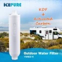 Bootswasserfilter / Yacht-Wasserfilter MIT Schlauch von Alapure OWF003