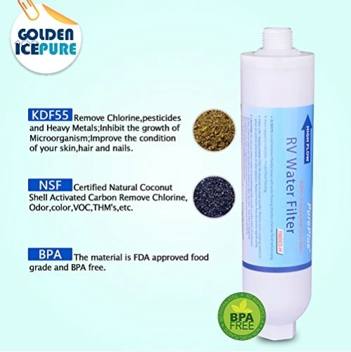 Bootswasserfilter / Yacht-Wasserfilter MIT Schlauch von Alapure OWF003