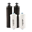 Black Berkey Wasserfilterelemente + Berkey PF-2 Black Berkey Wasserfilterelemente + Berkey PF-2