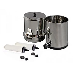 Britisches Berkefeld Edelstahl / W9361151 mit Ultra Sterasyl 8,5 Liter Britisches Berkefeld Edelstahl / W9361151 mit Ultra Sterasyl 8,5 Liter