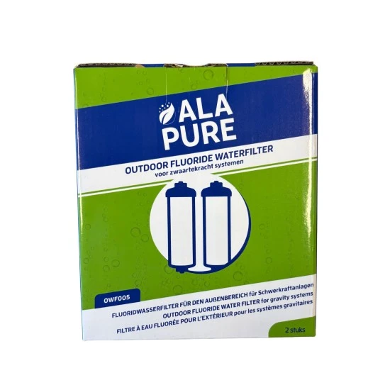 Alapure OWF005 Fluorid- und Arsen-Filterelemente (PF-2) geeignet für Berkey