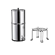 Alapure OWF020 Schwerkraft Edelstahl 8,5 Liter Schwerkraftfiltration SET