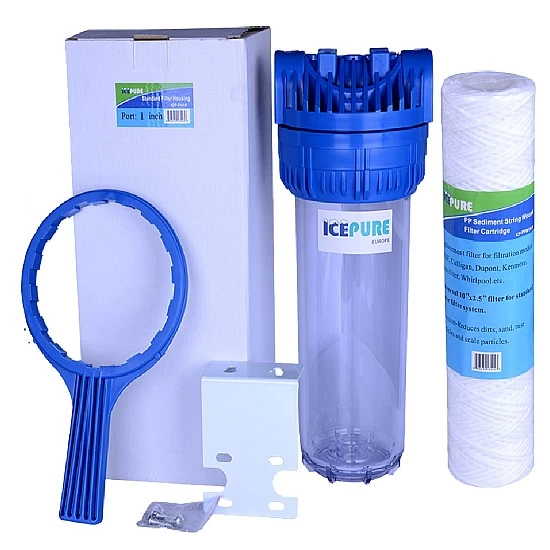 Alapure 10-Zoll-Filtergehäuse-Set mit Sedimentfilter ALA-PPW10-50 Alapure 10-Zoll-Filtergehäuse-Set mit Sedimentfilter ALA-PPW10-50