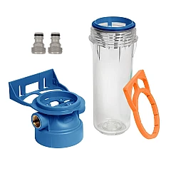 10-Zoll-Filtergehäuse-Set mit Eisenfilter 10-Zoll-Filtergehäuse-Set mit Eisenfilter