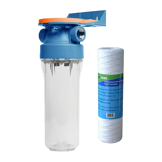 Alapure 10-Zoll-Filtergehäuse-Set mit Sedimentfilter ALA-PPW10-50 Alapure 10-Zoll-Filtergehäuse-Set mit Sedimentfilter ALA-PPW10-50