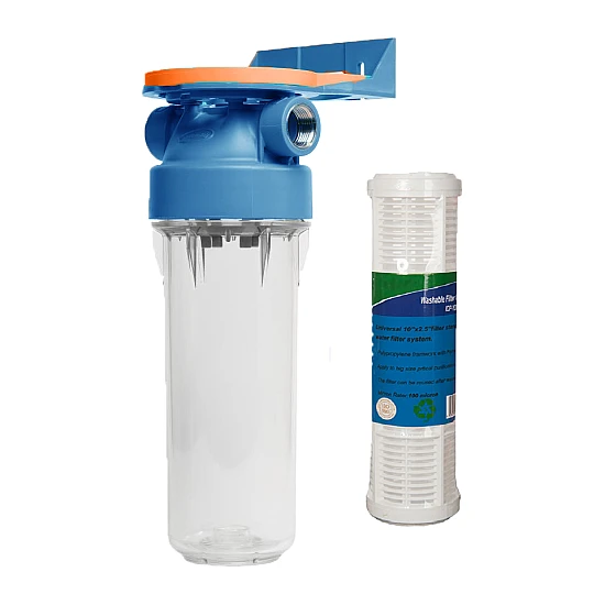 Alapure 10-Zoll-Filtergehäuse-Set mit waschbarem Filter ALA-YDWF10-100 Alapure 10-Zoll-Filtergehäuse-Set mit waschbarem Filter ALA-YDWF10-100