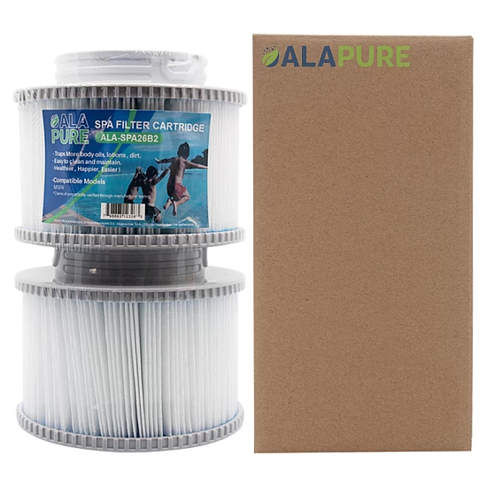 Alapure Filter geeignet für MSpa Whirlpool 2er-Pack | 2010-2019