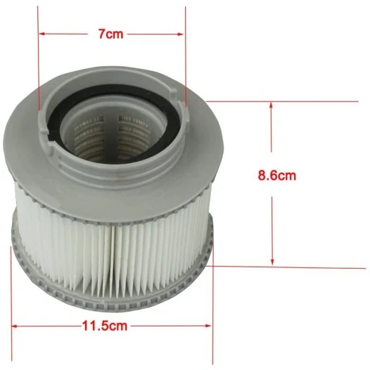 Alapure Filter geeignet für MSpa Whirlpool 2er-Pack | 2010-2019
