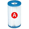 Alapure Filterpatrone geeignet für Intex Typ A Alapure Filterpatrone geeignet für Intex Typ A