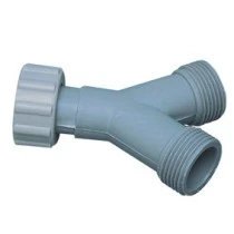 Y-Stück aus Metall Für Waschmaschinenhahn