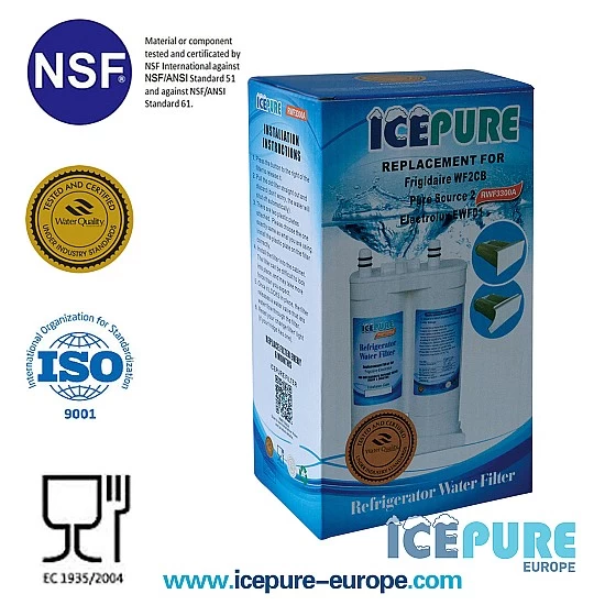 Icepure Wasserfilter geeignet für AEG EWF2CBPA Icepure Wasserfilter geeignet für AEG EWF2CBPA