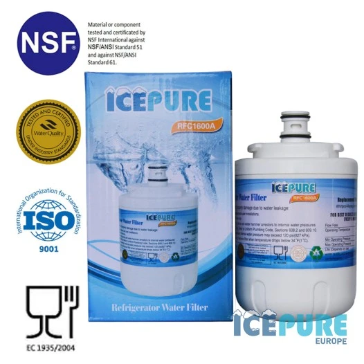Icepure Wasserfilter geeignet für Beko 4830310101