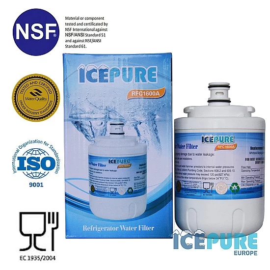 Icepure Wasserfilter geeignet für Beko 4830310101 Icepure Wasserfilter geeignet für Beko 4830310101