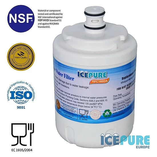 Icepure Wasserfilter geeignet für Beko 4830310101 Icepure Wasserfilter geeignet für Beko 4830310101