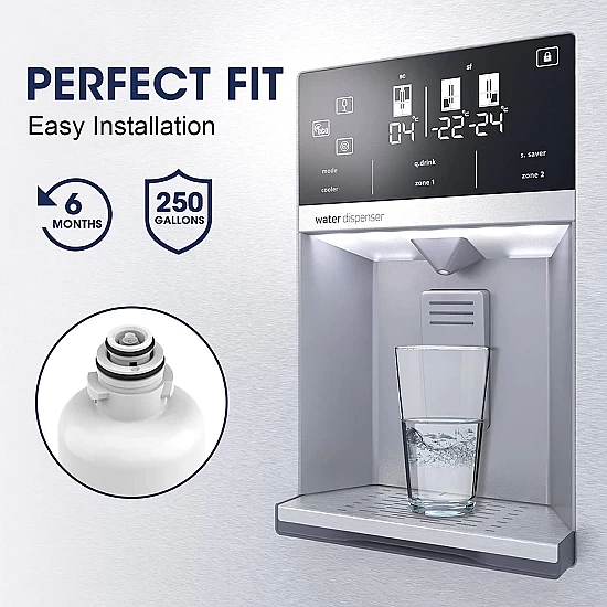 Alapure Wasserfilter geeignet für Bosch UltraClarity Pro 11032518 / KSZ50UCP / UltraClarityPro Alapure Wasserfilter geeignet für Bosch UltraClarity Pro 11032518 / KSZ50UCP / UltraClarityPro