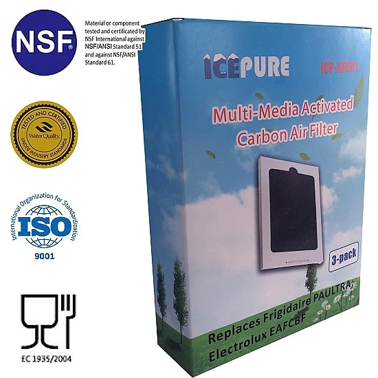 Alapure Luftfilter geeignet für Frigidaire Paultra 241575001