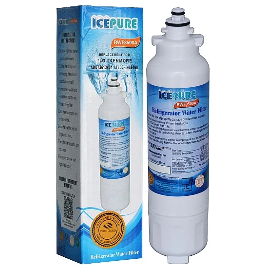 Icepure Wasserfilter geeignet für LG ADQ73613401 LT800P Icepure Wasserfilter geeignet für LG ADQ73613401 LT800P