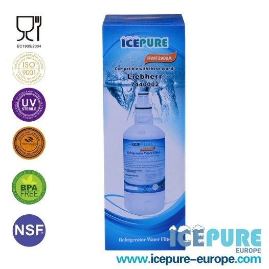 Icepure Wasserfilter geeignet für Liebherr 7440000 / 988098000 / 7440002