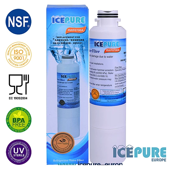 Icepure RWF0700A Wasserfilter (inkl. Doppel-O-Ring) Icepure RWF0700A Wasserfilter (inkl. Doppel-O-Ring)