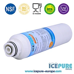 Icepure Wasserfilter geeignet für EcoAqua EFF-6027A Doppelter O-Ring Icepure Wasserfilter geeignet für EcoAqua EFF-6027A Doppelter O-Ring