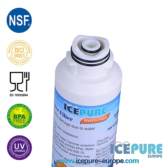 Icepure RWF0700A Wasserfilter (inkl. Doppel-O-Ring) Icepure RWF0700A Wasserfilter (inkl. Doppel-O-Ring)