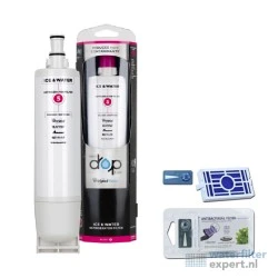 Whirlpool Wasserfilter SBS001 + Luftfilter antibakteriell ANT001 (SET)