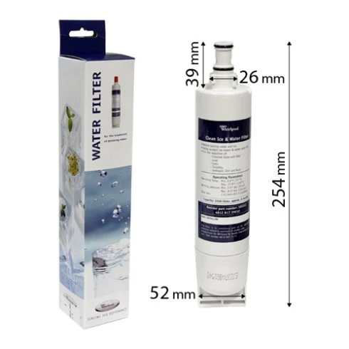 WPRO Wasserfilter USC009 / 481281718406 / SBS002