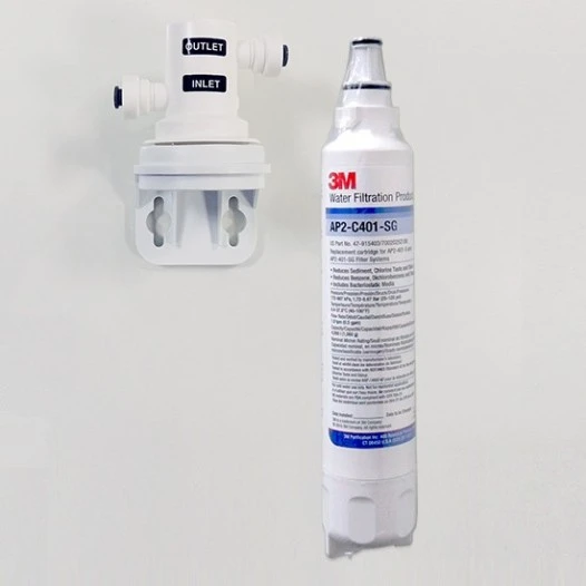 3M Wasserfilter AP2-C401-G und Filterkopf