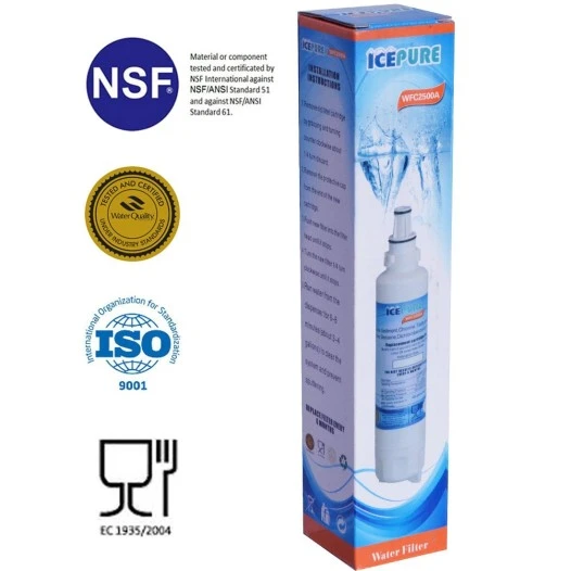 Icepure Wasserfilter WFC2500A und Filterkopf für AP2-C405-G
